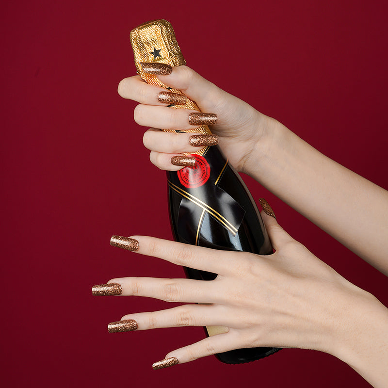 GALA NIGHT GLITTER - UV GEL STRIPS