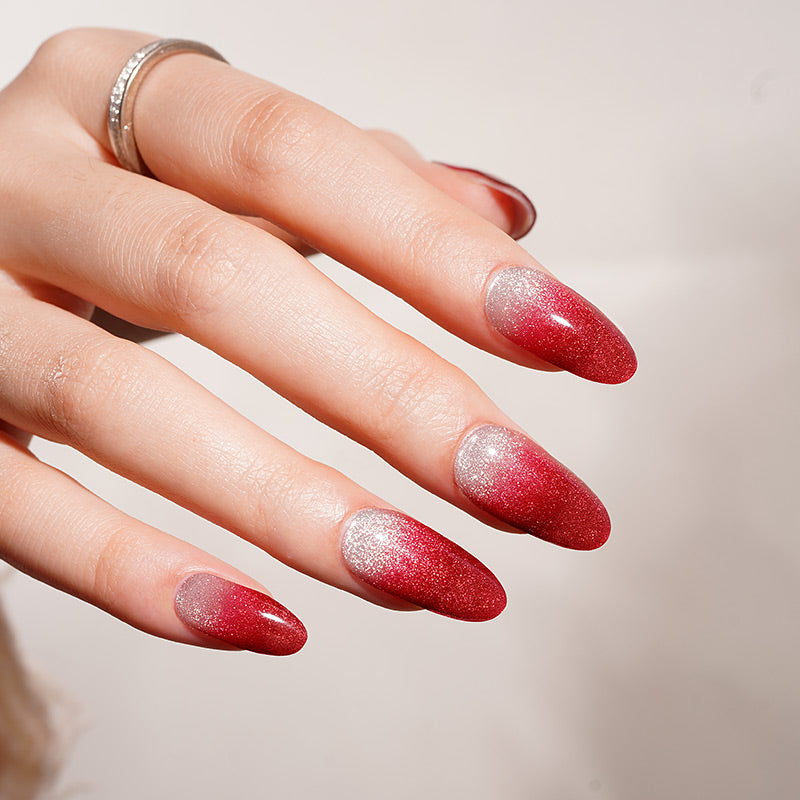 RED GLOW - UV GEL STRIPS