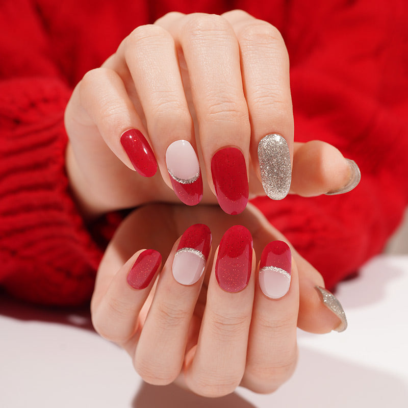 RED ELEGANCE - UV GEL STRIPS