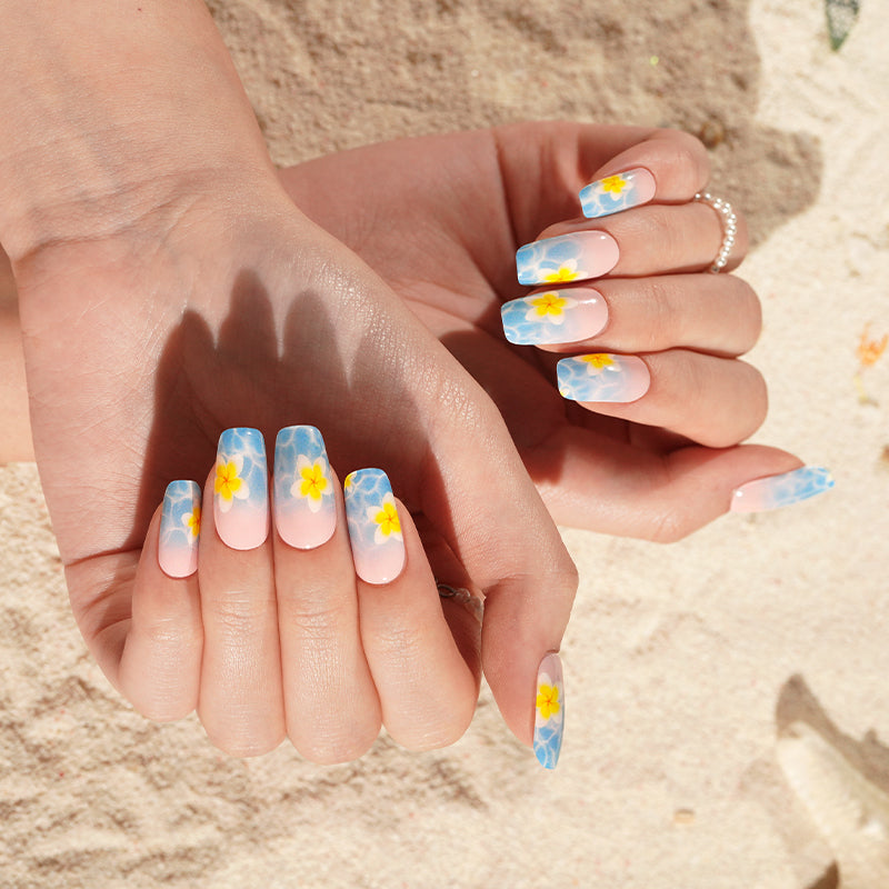 FRENCH SWIMMING POOL - UV GEL STRIPS