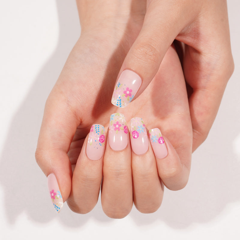 FLOWER HARMONY - UV GEL STRIPS