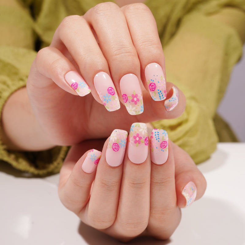 FLOWER HARMONY - UV GEL STRIPS