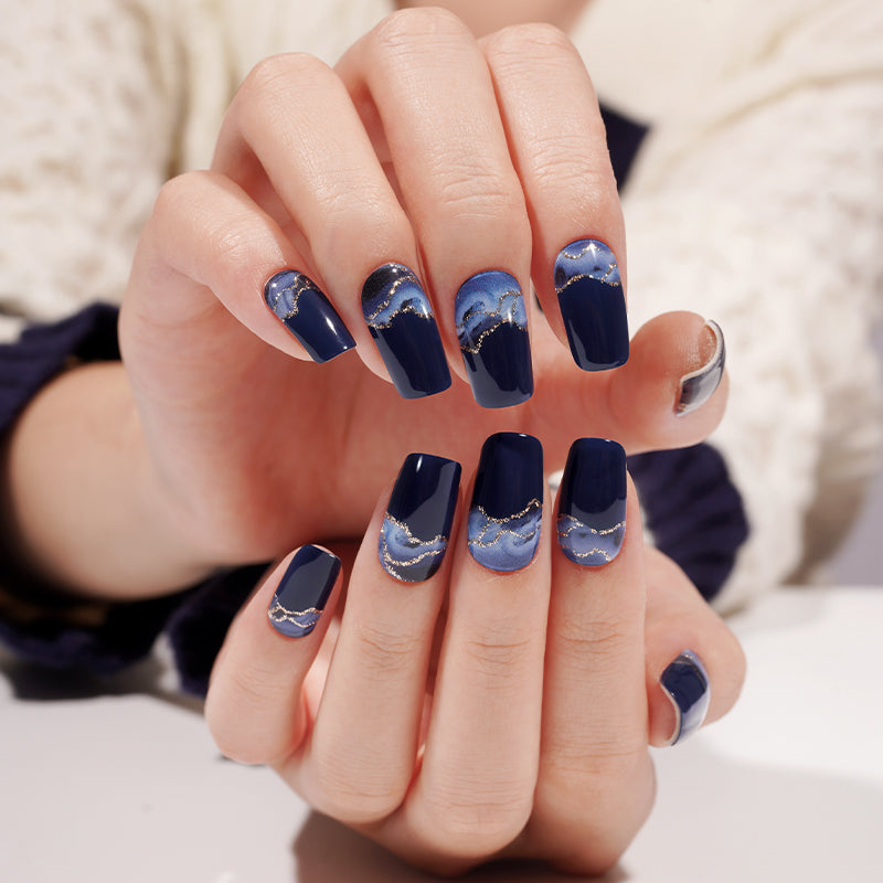 GOLDEN WAVES - UV GEL STRIPS