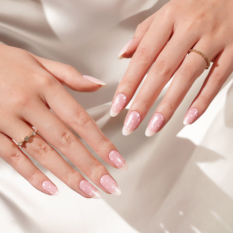 BABY BOOMER POINTED - UV GEL STRIPS