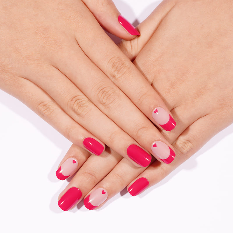 RED VALENTINE - UV GEL STRIPS