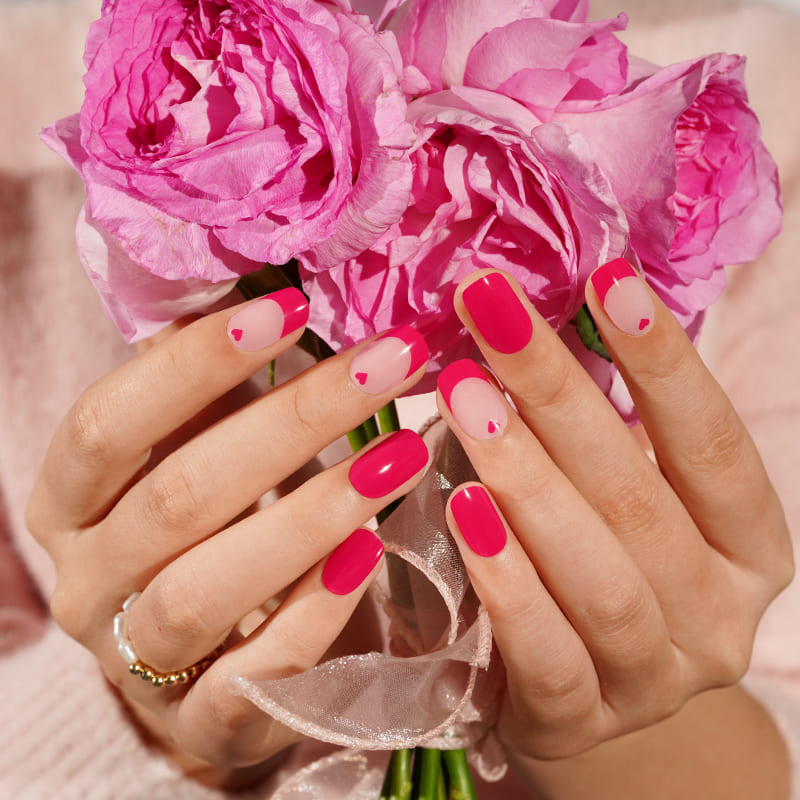 RED VALENTINE - UV GEL STRIPS