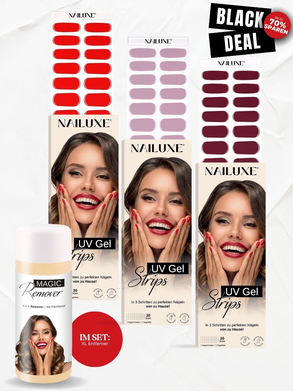 Weihnachts 3er UV Set + XL Entferner