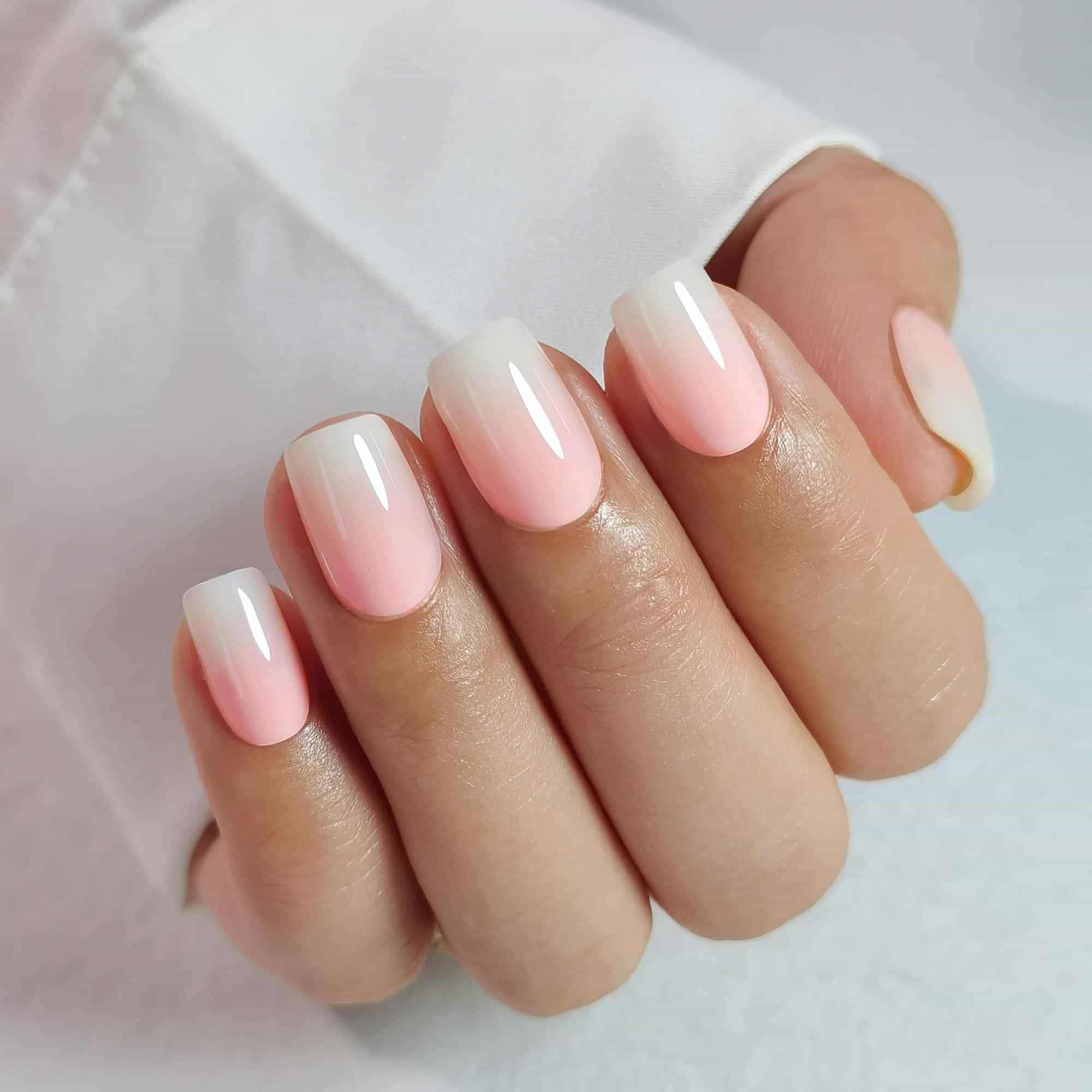 Baby Boomer - Short Square - Pure Gel Press On