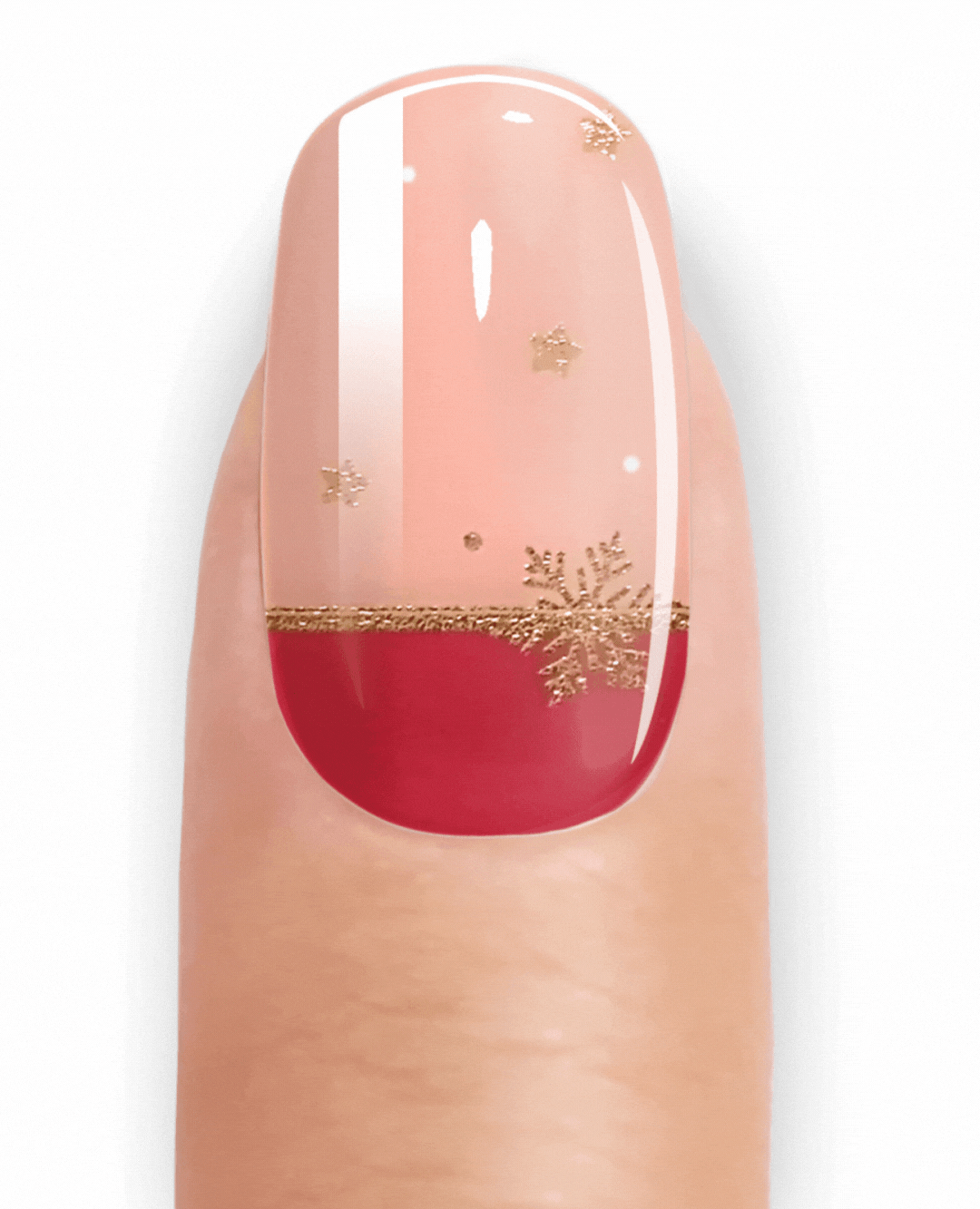 CHRISTMAS PRESENT - UV GEL STRIPS