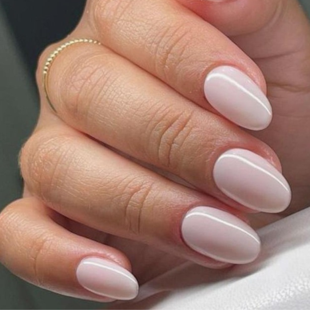 Creamy Blush - Medium Round - Pure Gel Press On