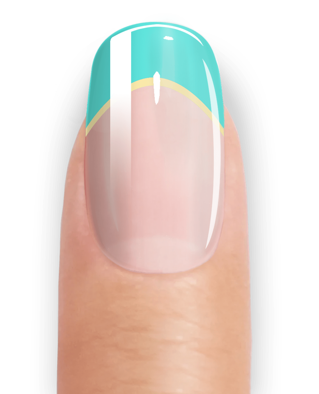 FRENCH RAINBOW SPRING - UV GEL STRIPS