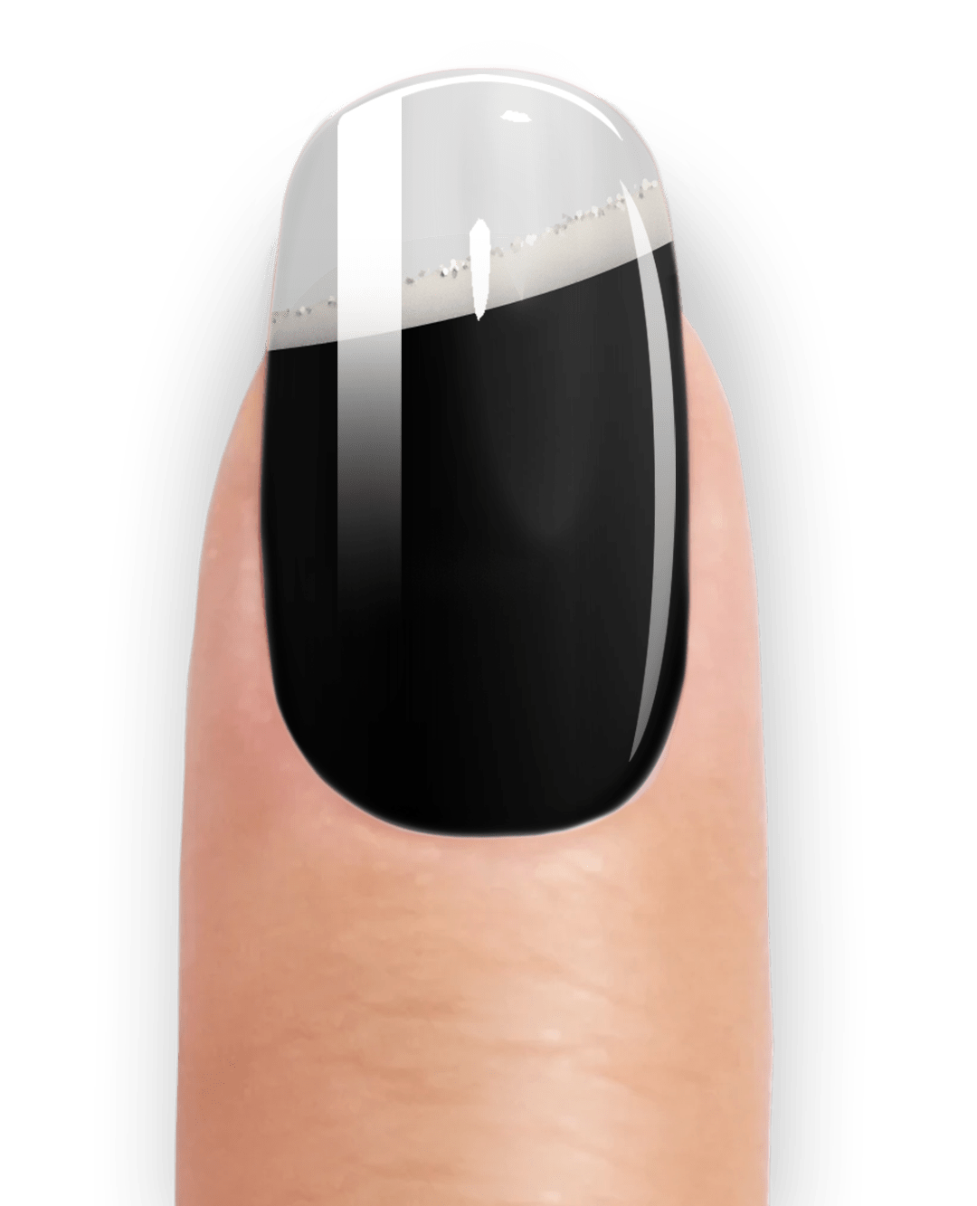 BLACK & WHITE - UV GEL STRIPS