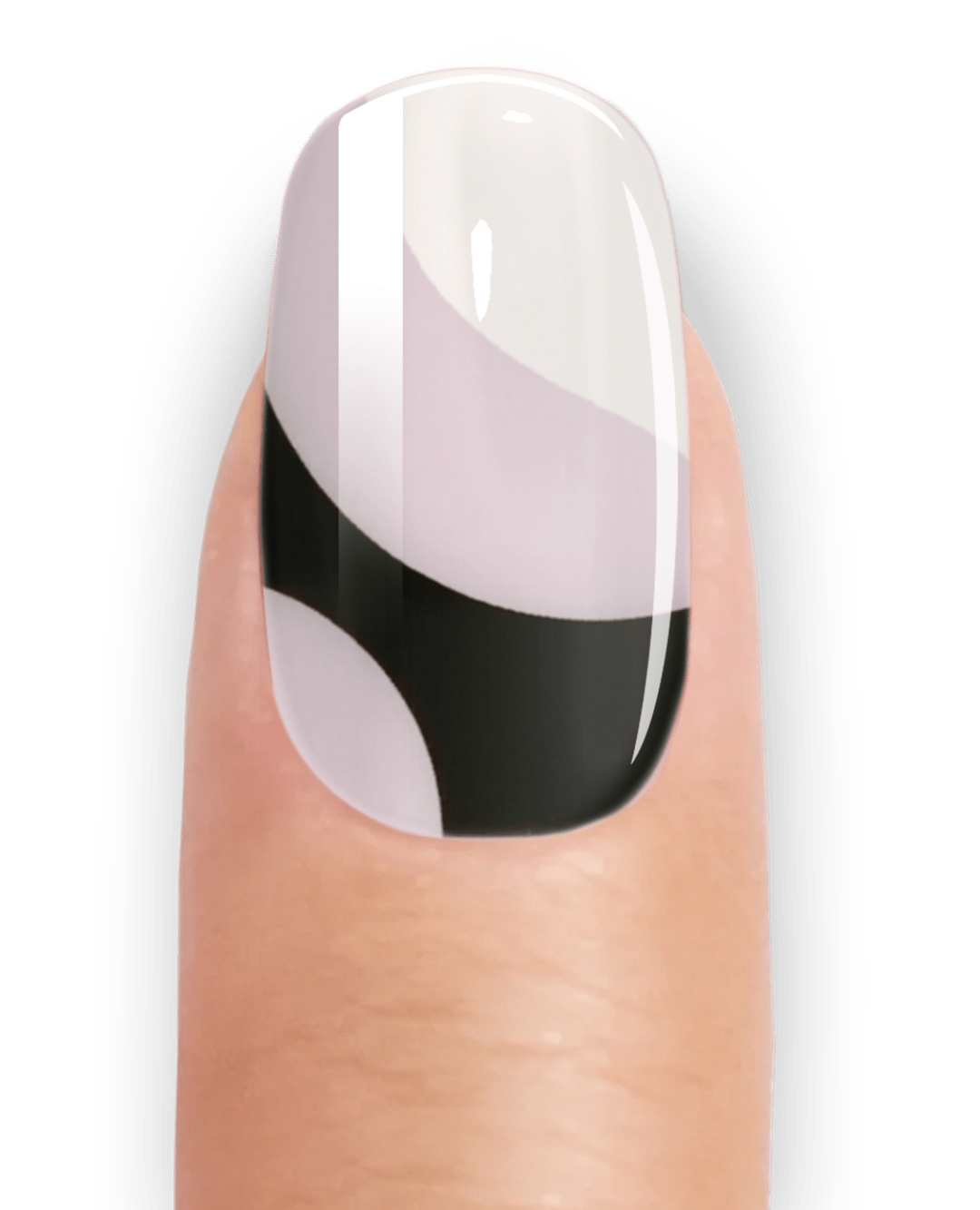 PINK SWIRL - UV GEL STRIPS