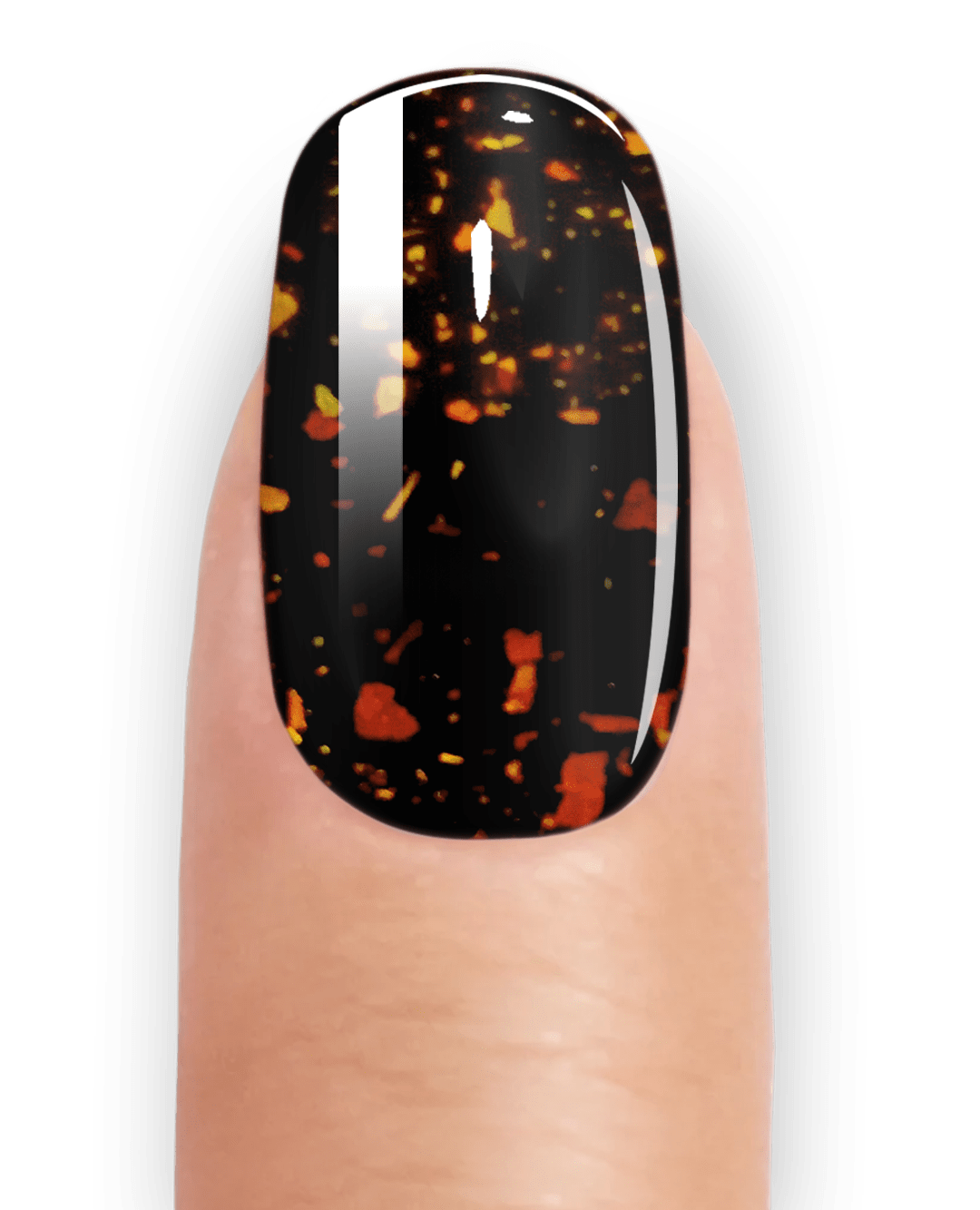 FLAME MIRAGE GLITTER - UV GEL STRIPS