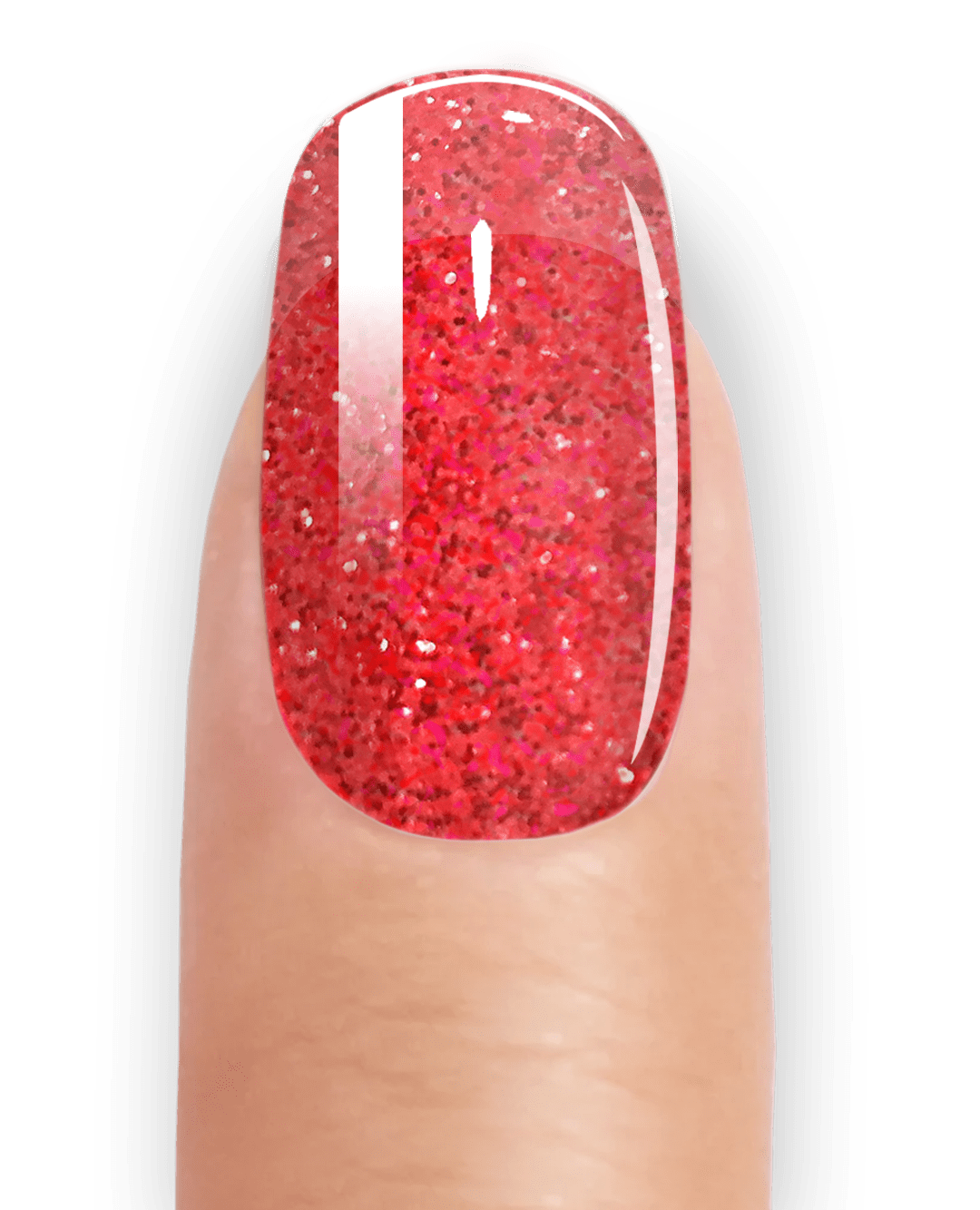 INFERNO FLAME GLITTER - UV GEL STRIPS