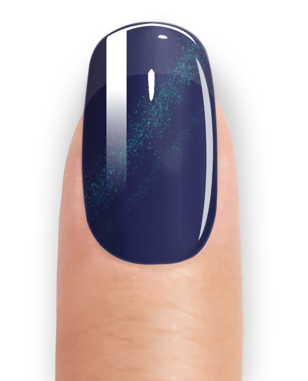 CAT EYE BLUE - UV GEL STRIPS