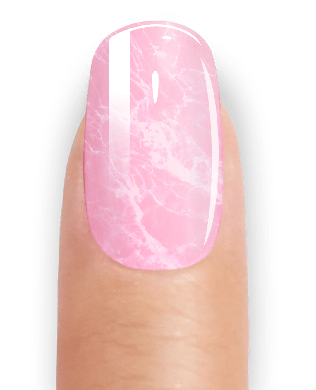 PINK MARBLE - UV GEL STRIPS