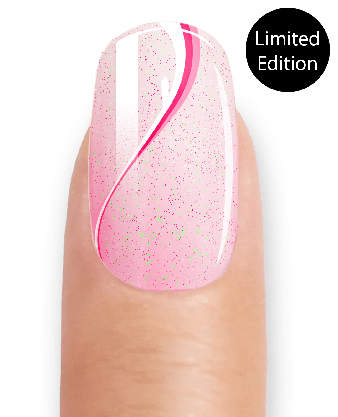 ROSÈ SWIRL - UV GEL STRIPS