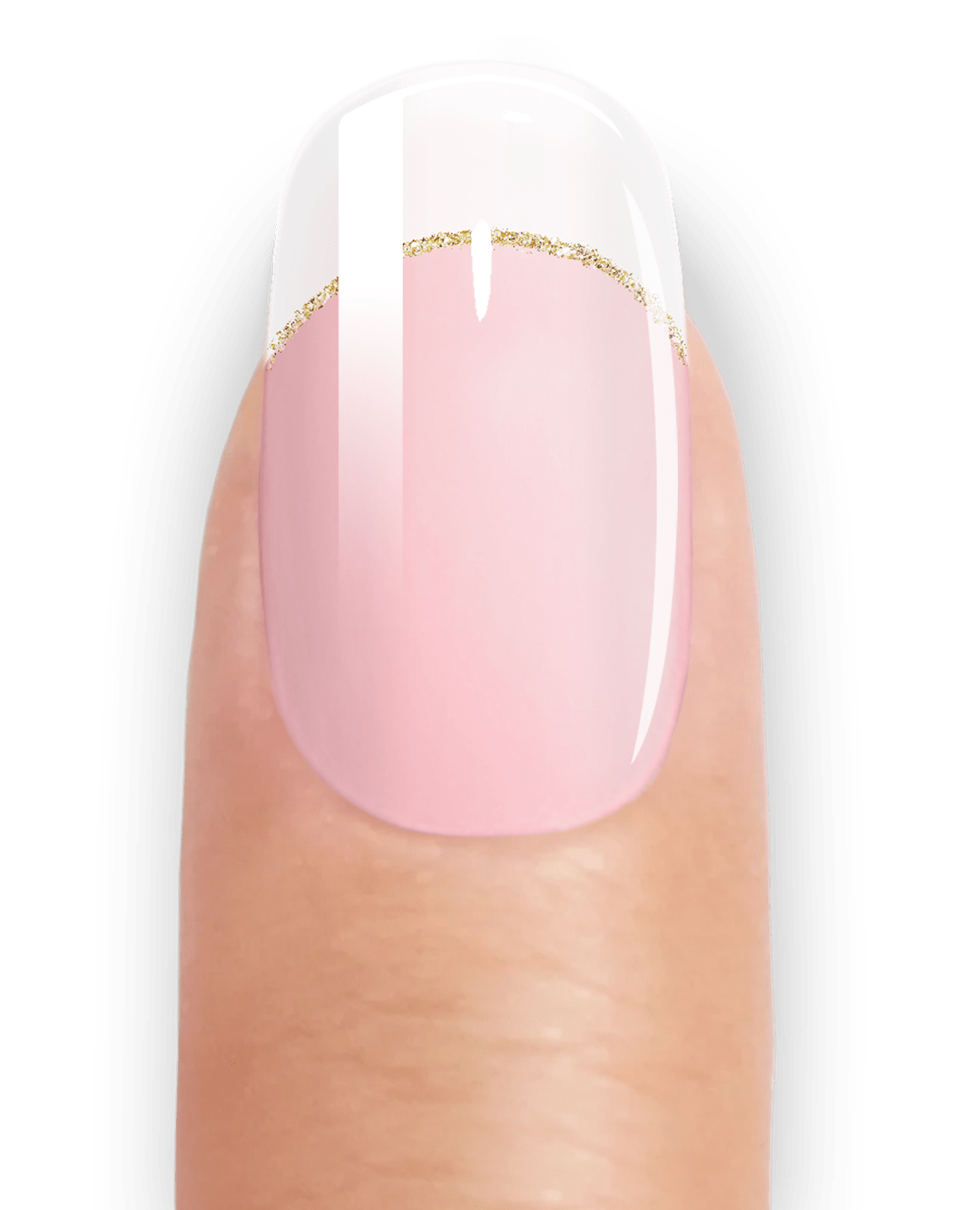 FRENCH NAIL GOLD LINE - UV GEL STRIPS