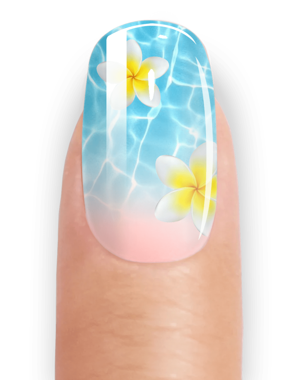 FRENCH SWIMMING POOL - UV GEL STRIPS