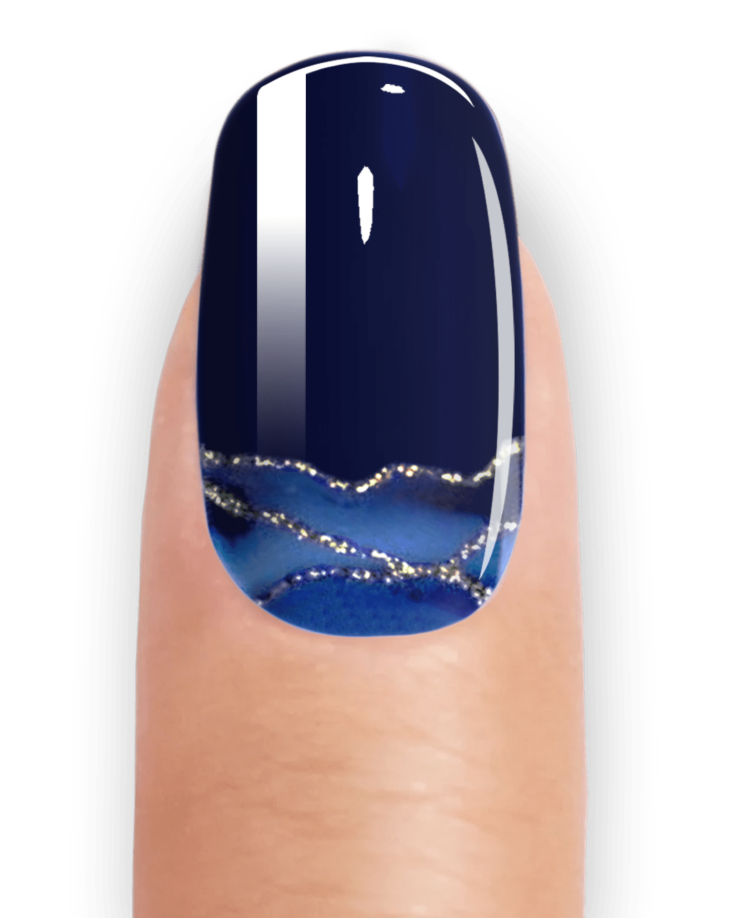 GOLDEN WAVES - UV GEL STRIPS