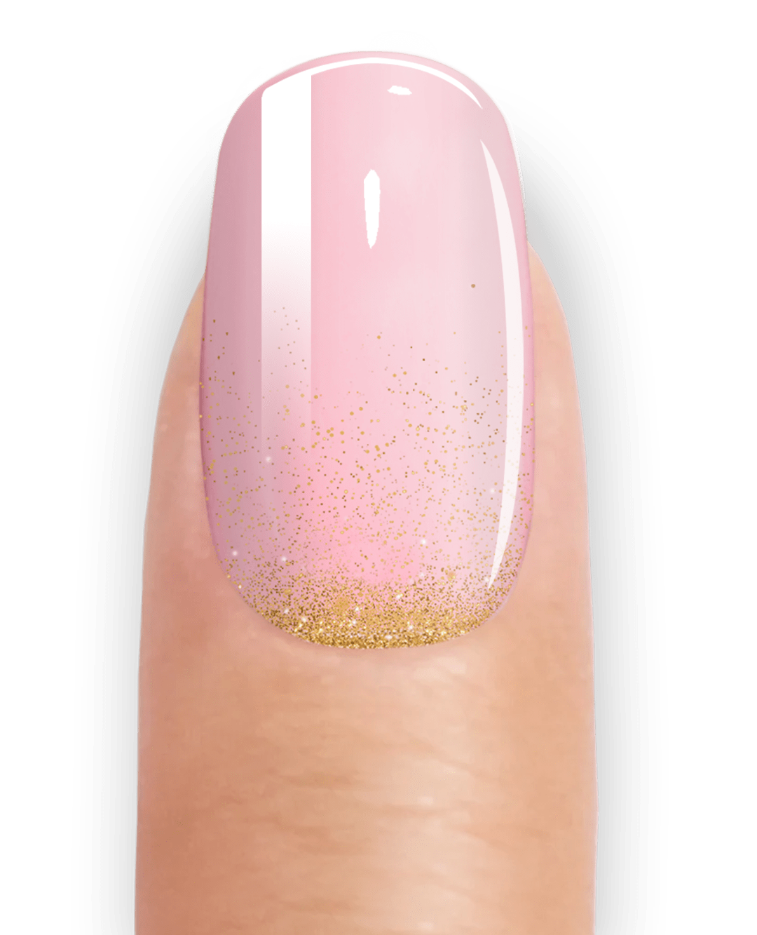 PINK STAR DUST - UV GEL STRIPS