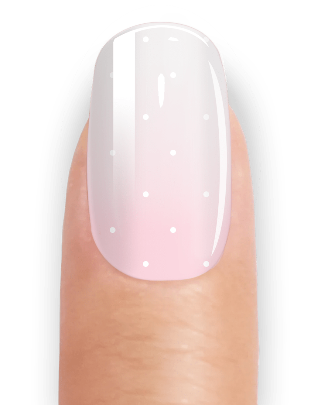 BABY BOOMER POINTED - UV GEL STRIPS
