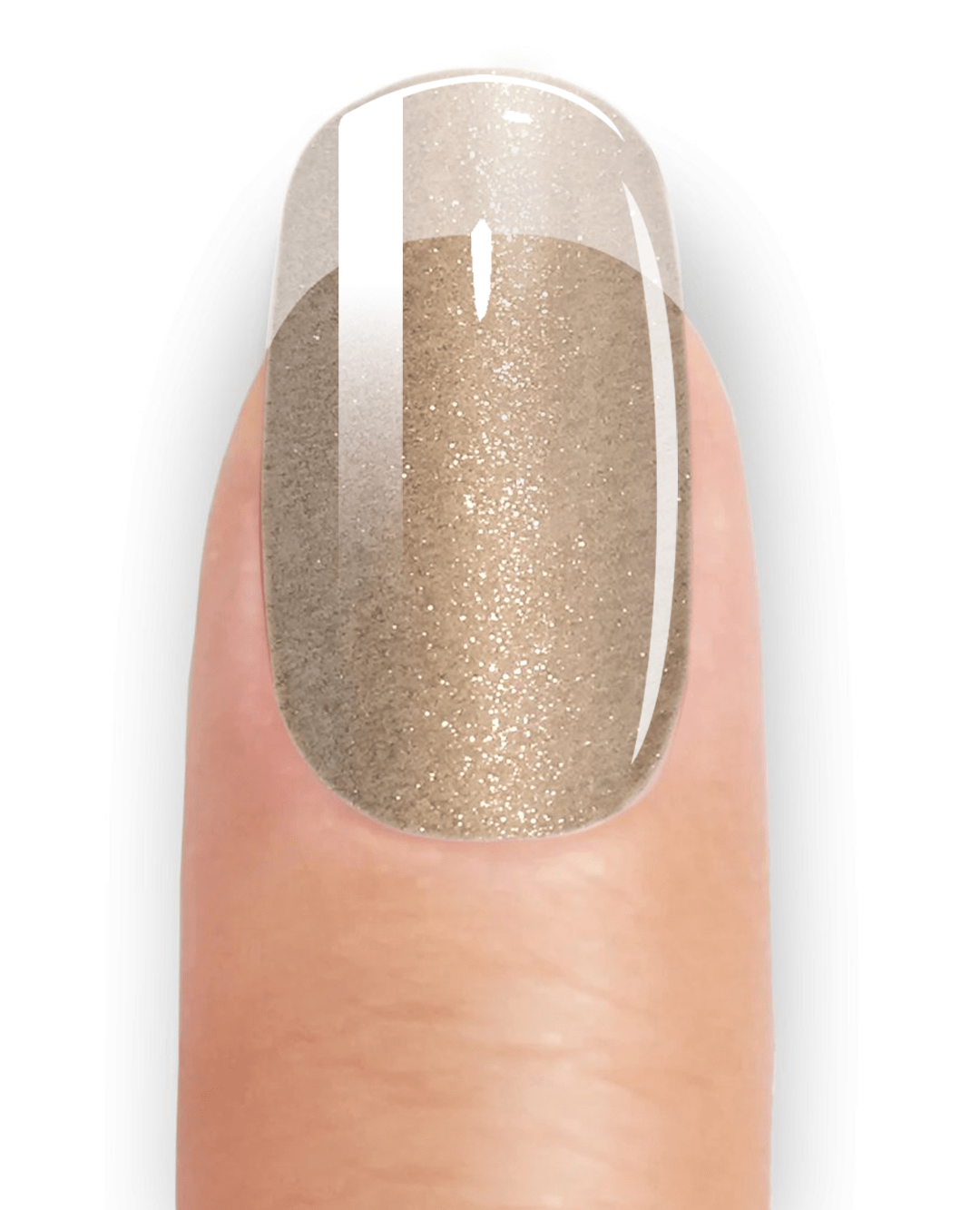 DESERT SAND GLITTER - UV GEL STRIPS