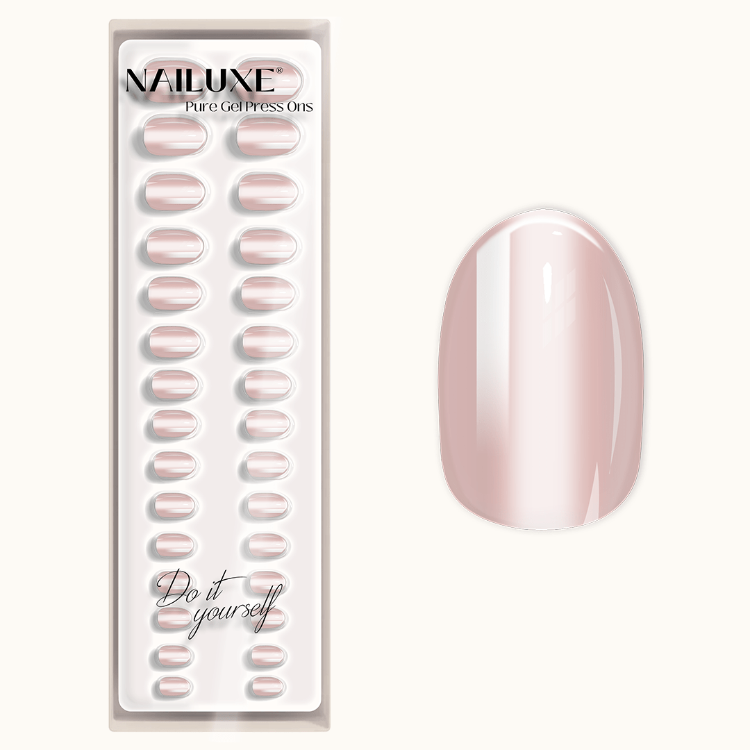 Prosecco - Medium Round - Pure Gel Press On