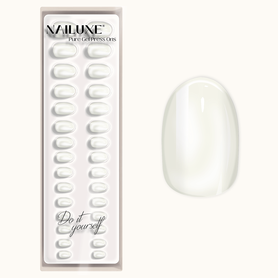 Transparent - Medium Round - Pure Gel Press On