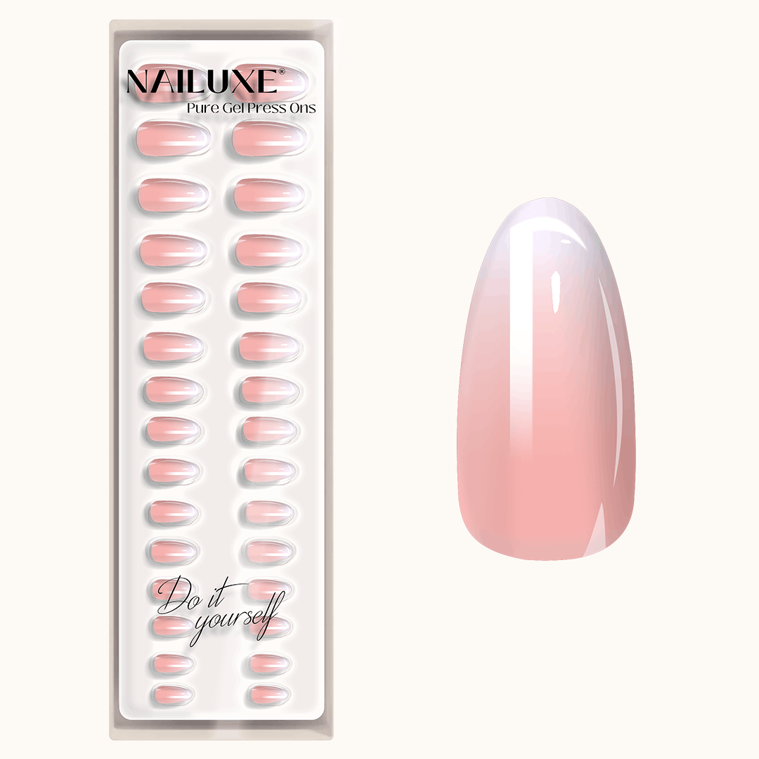 Baby Boomer - Medium Almond - Pure Gel Press On