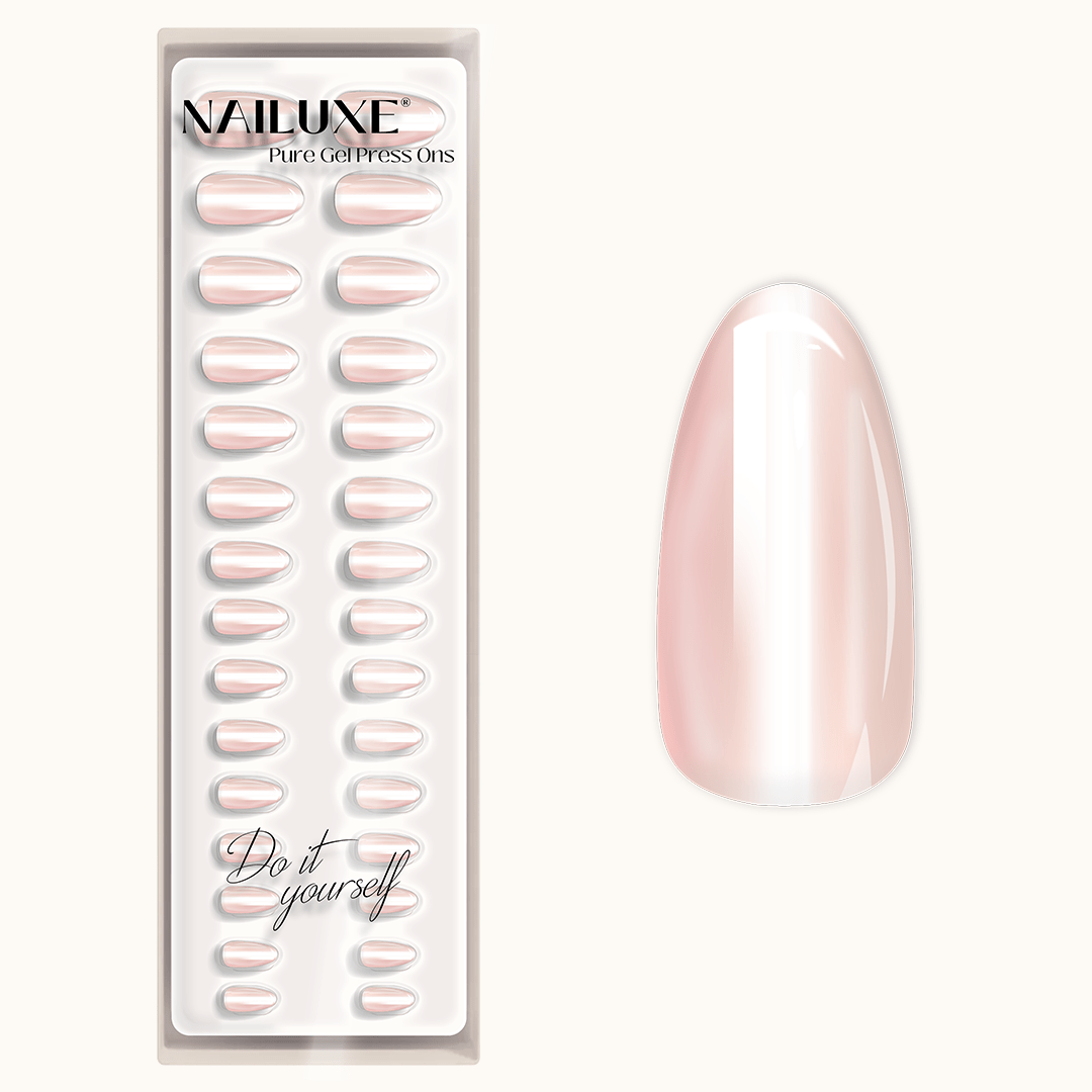 Harmony Glazed - Medium Almond - Pure Gel Press On