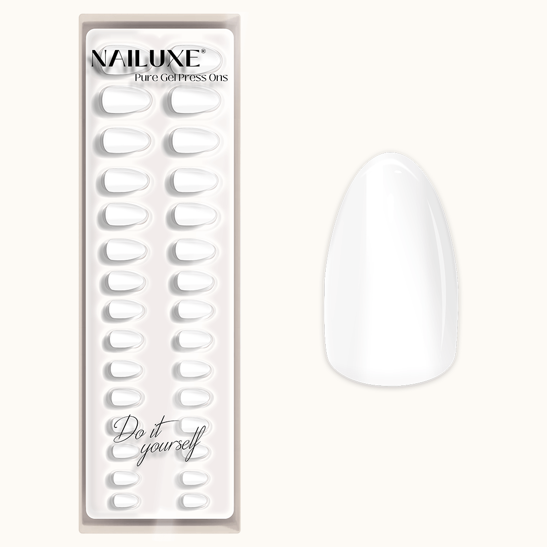 Coconut Kiss - Short Almond - Pure Gel Press On