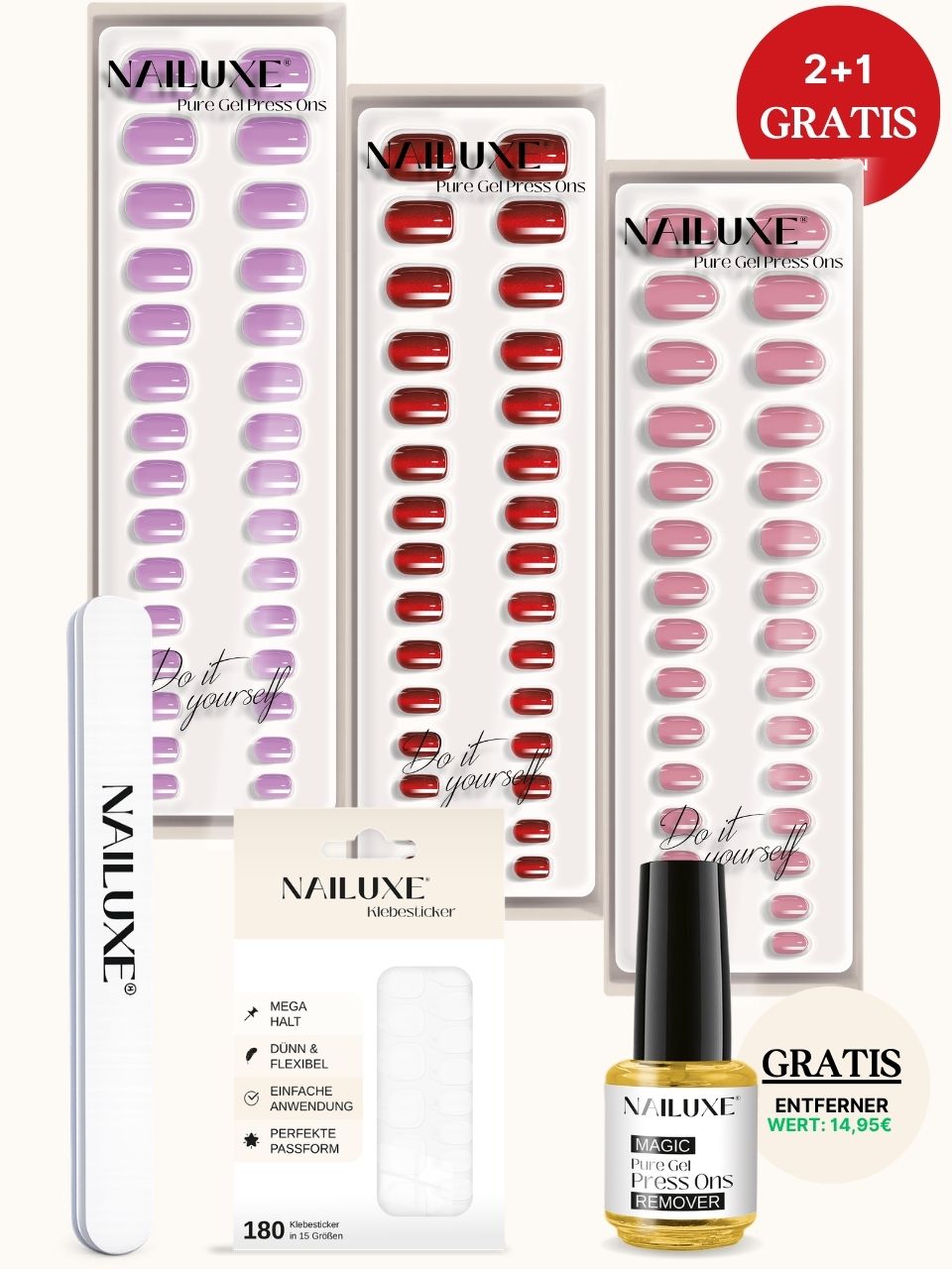 Starter Set / Pure Gel Press Ons