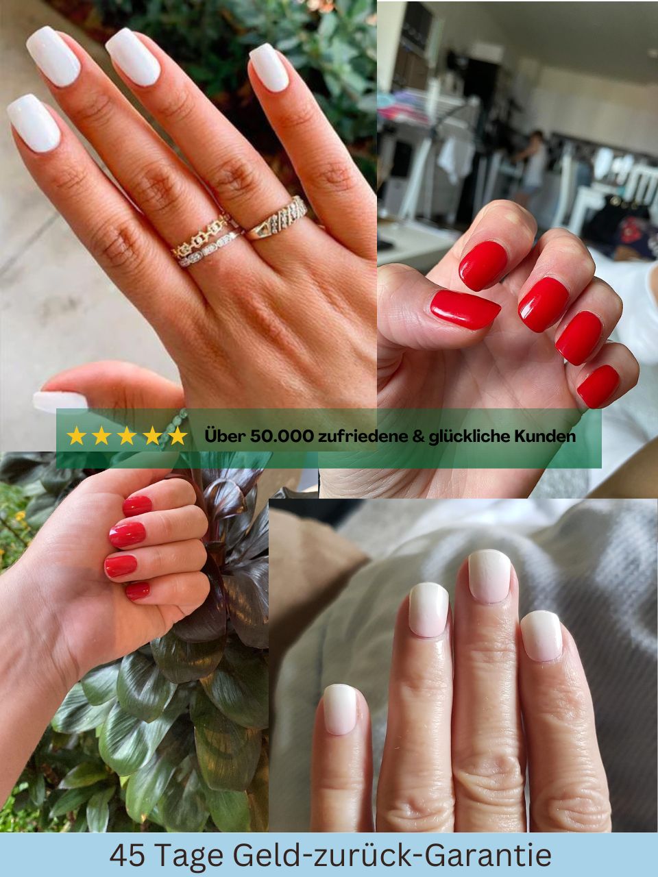 3er UV Pediküre Set