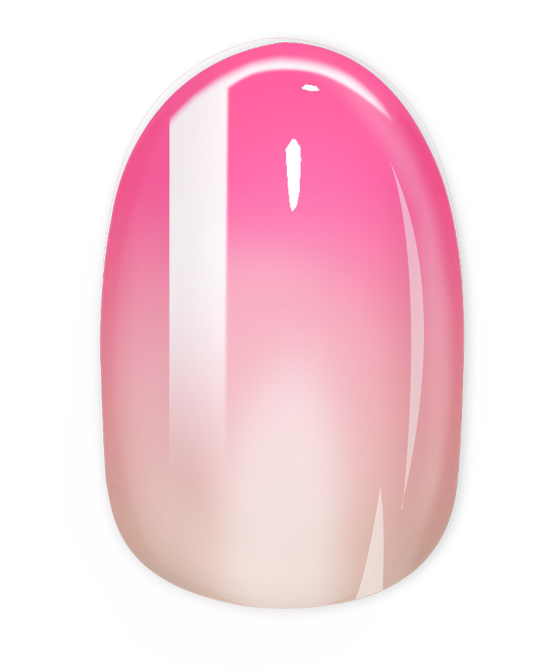 Baby Boomer Pink - Medium Round - Pure Gel Press On