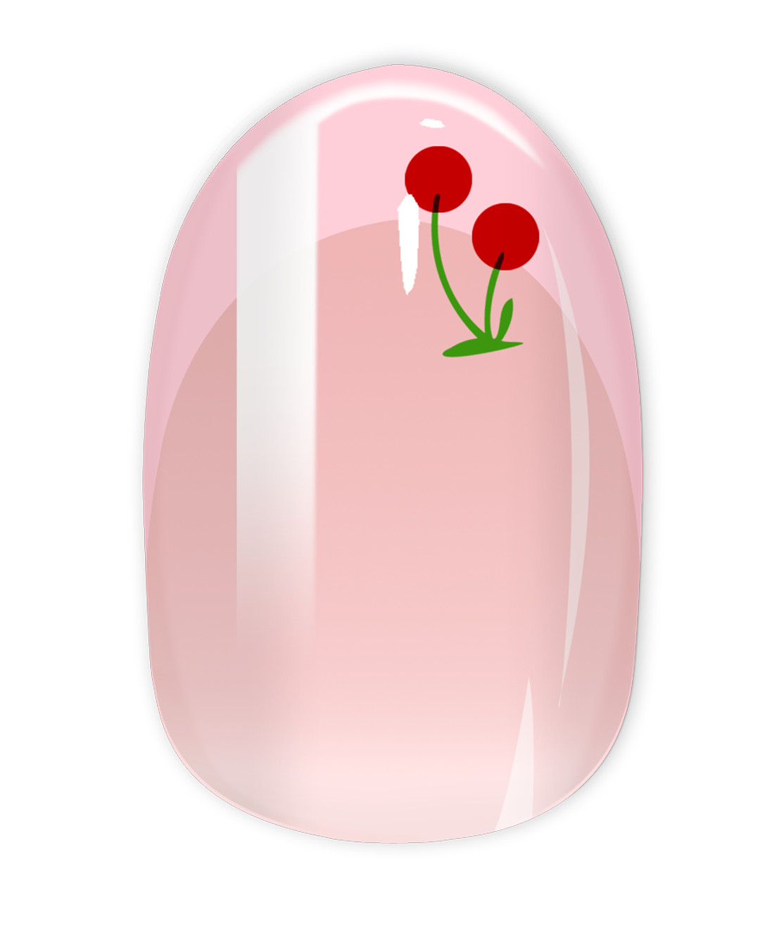 Medium Round FRENCH CHERRY LOOP
