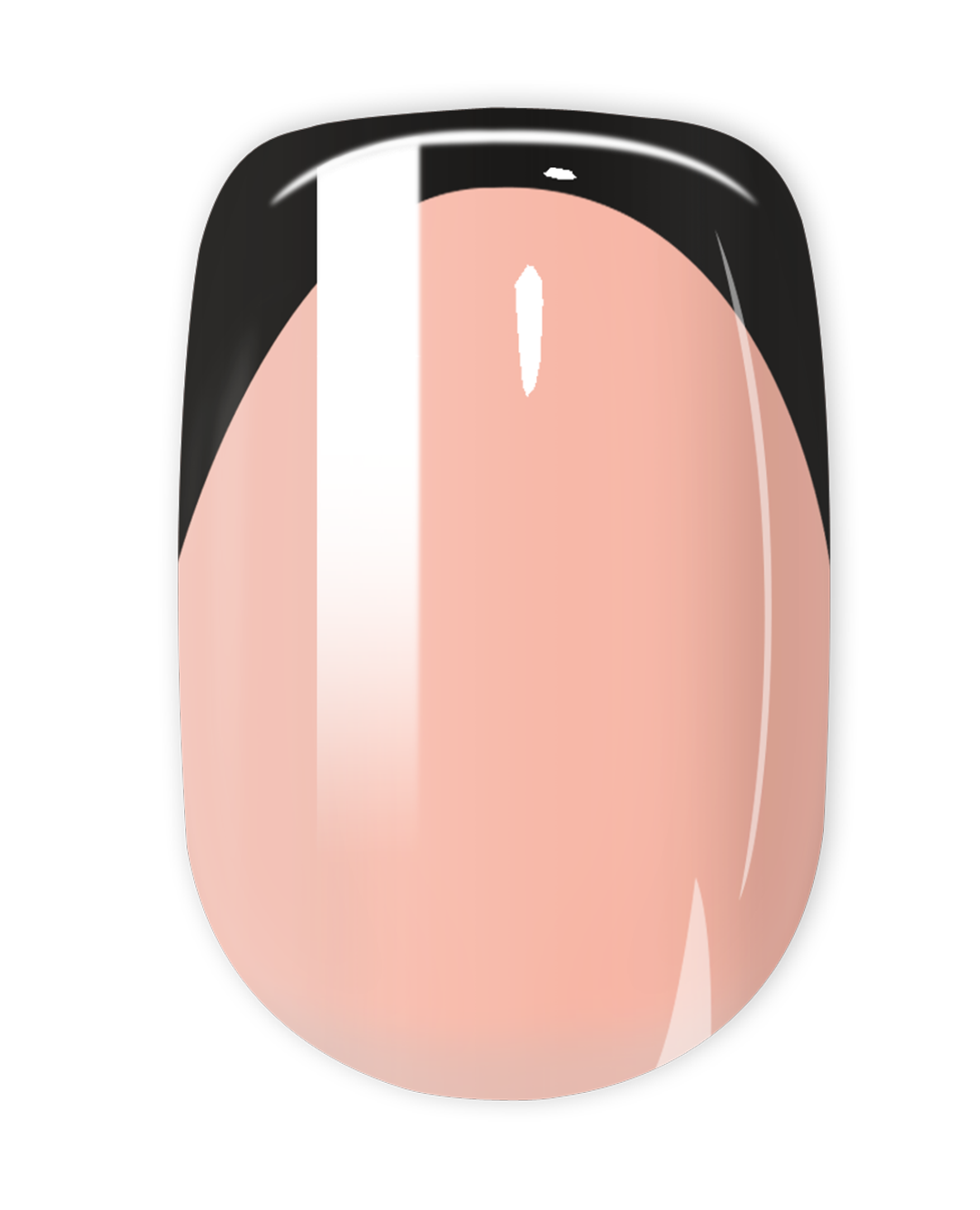 Short Square FRENCH BLACK
