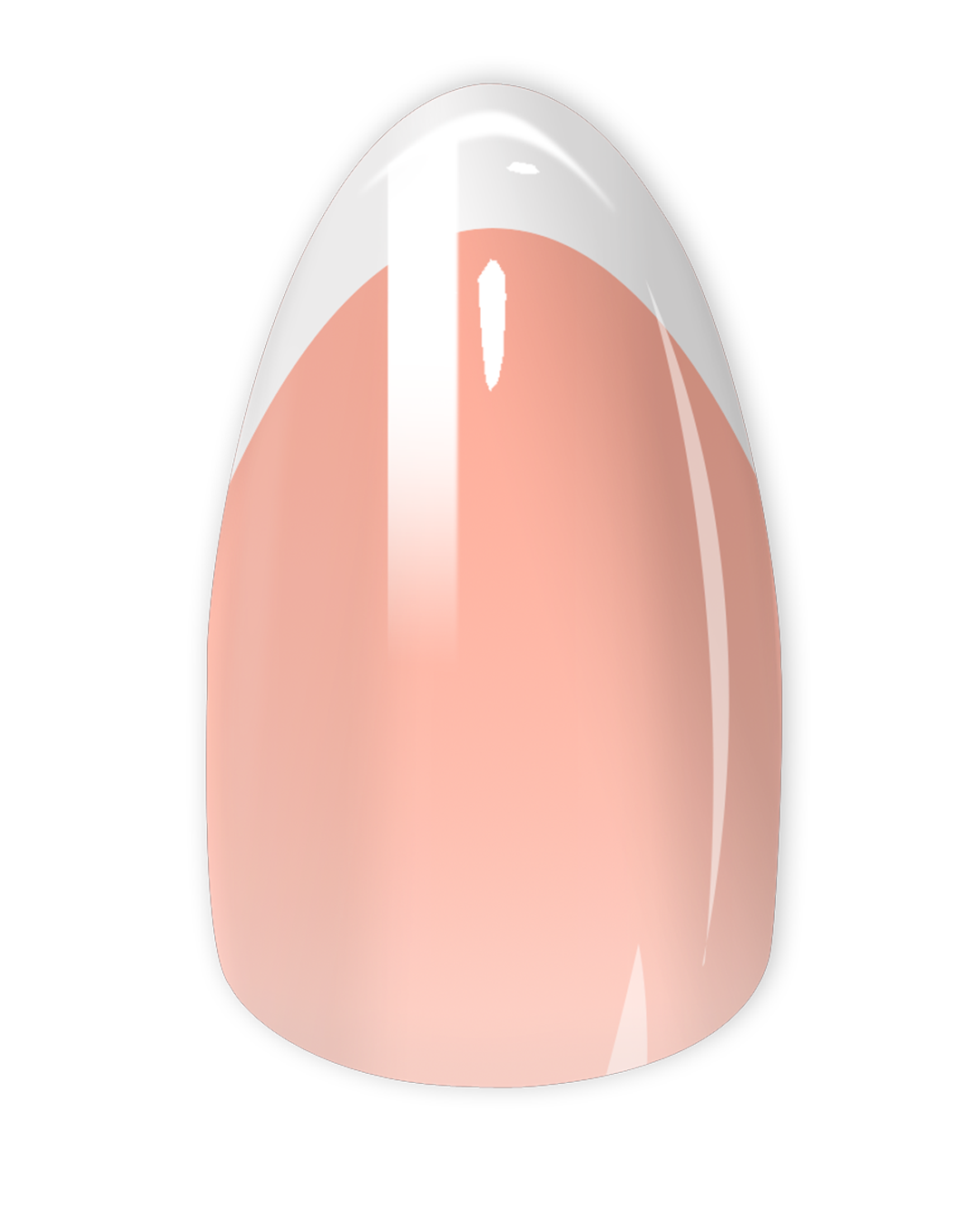 Short Almond FRENCH NAIL