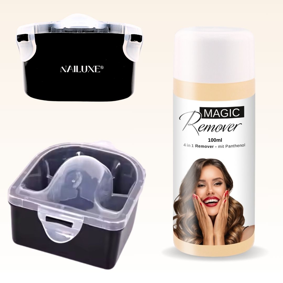 UV Gel Strip Entfernungs-Set