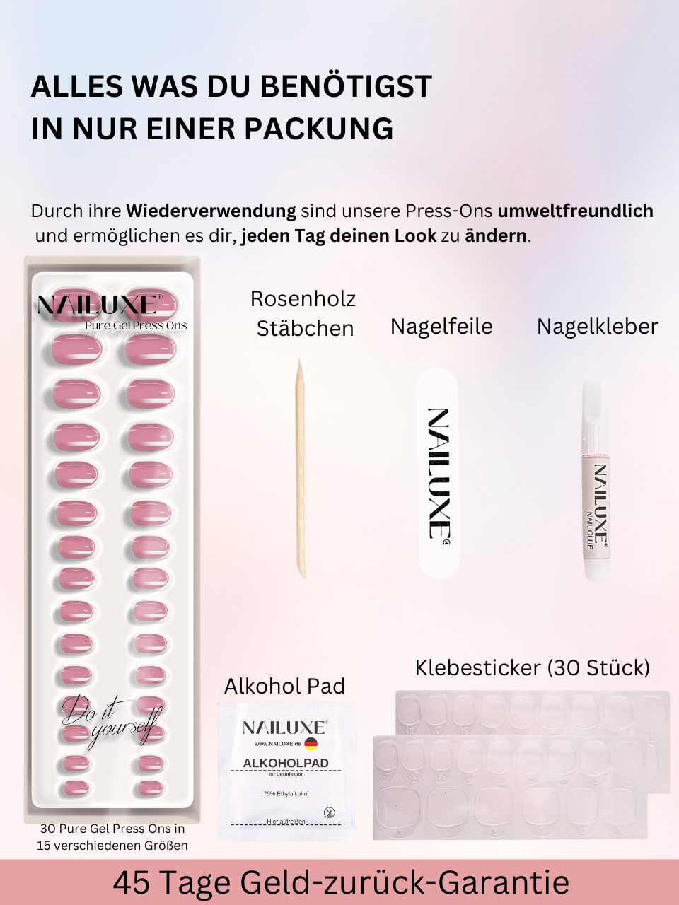 Nailuxe Friends Set