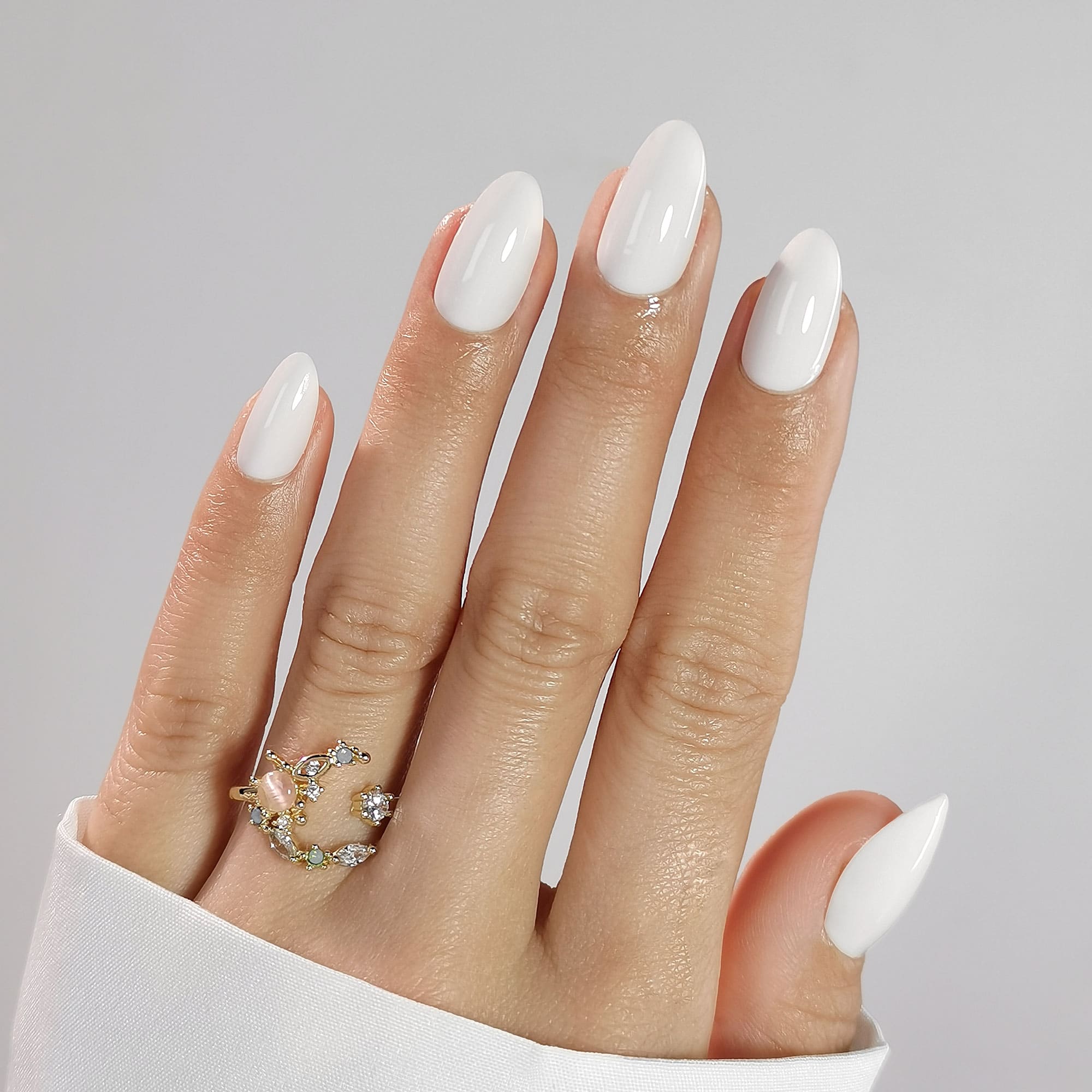 Coconut Kiss - Short Almond - Pure Gel Press On