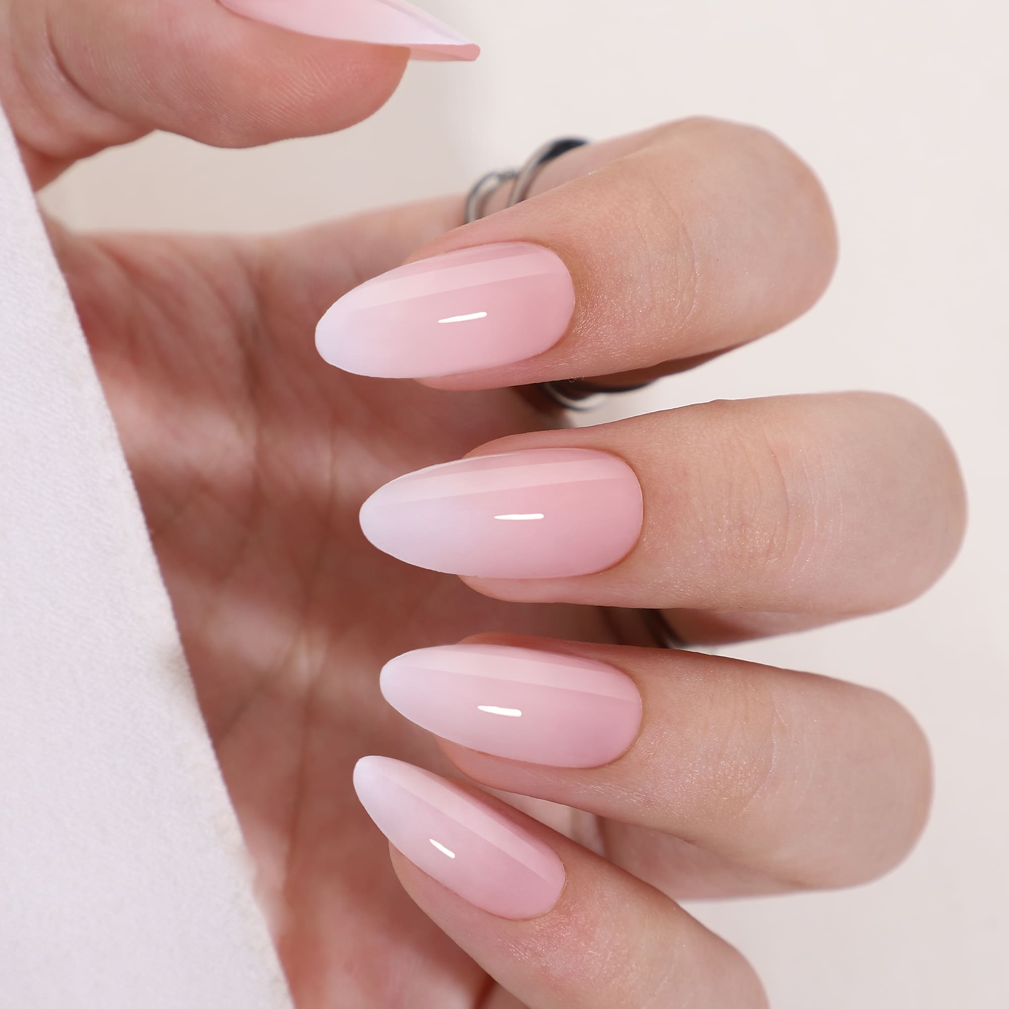 Baby Boomer - Medium Almond - Pure Gel Press On