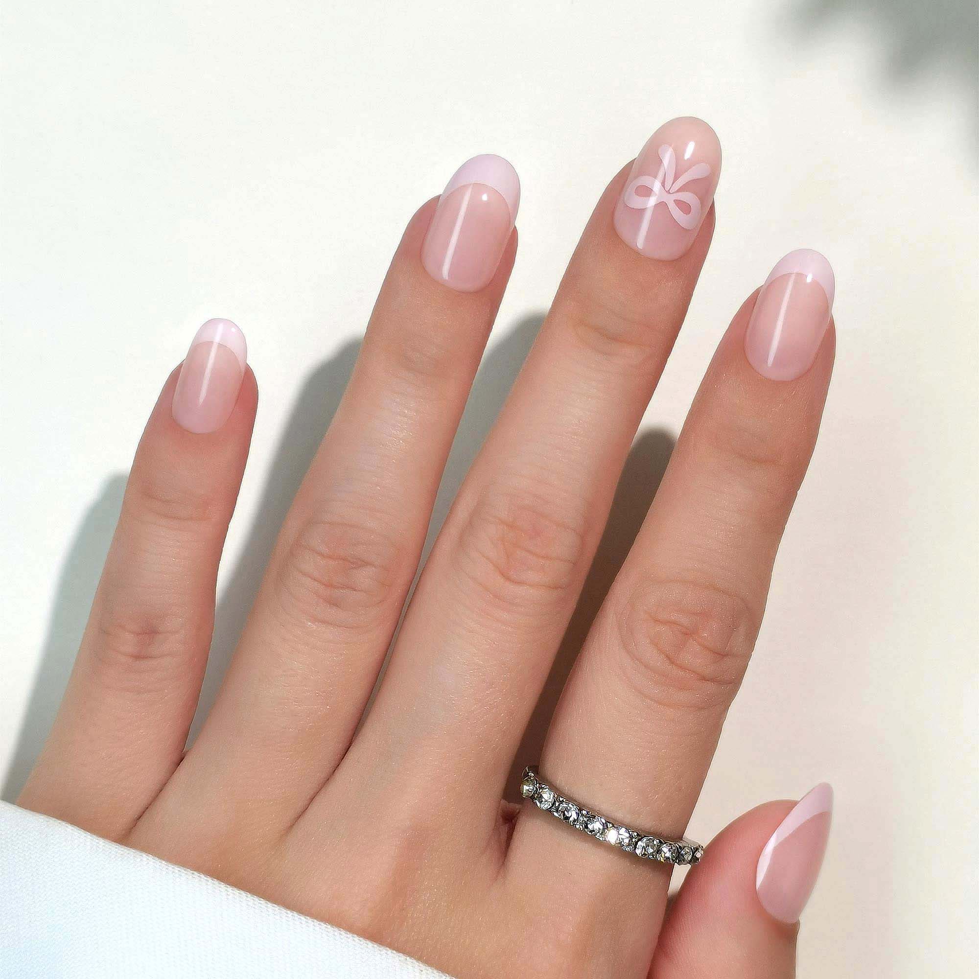 French Jelly Loop - Medium Round - Pure Gel Press On