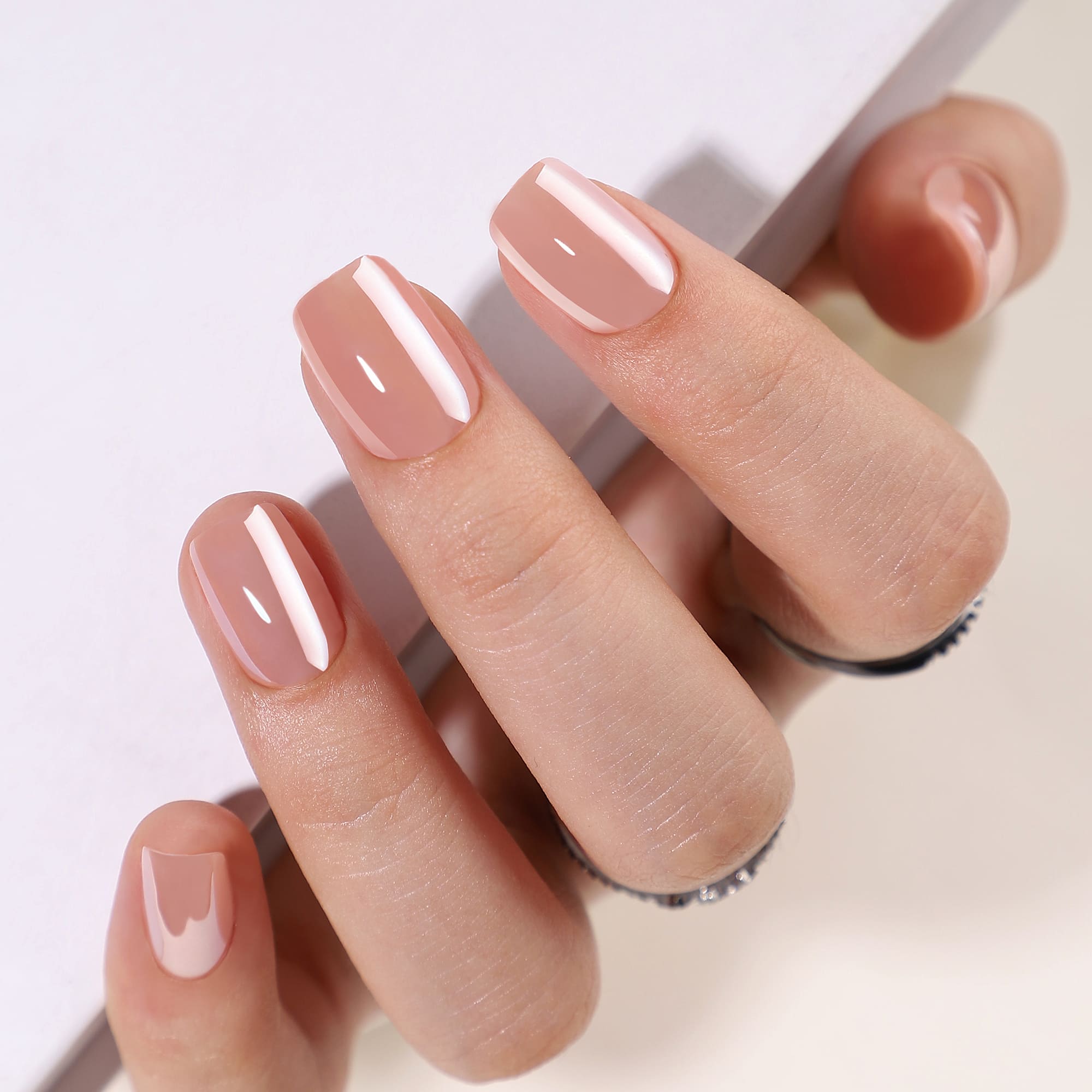 Prosecco - Short Square - Pure Gel Press On