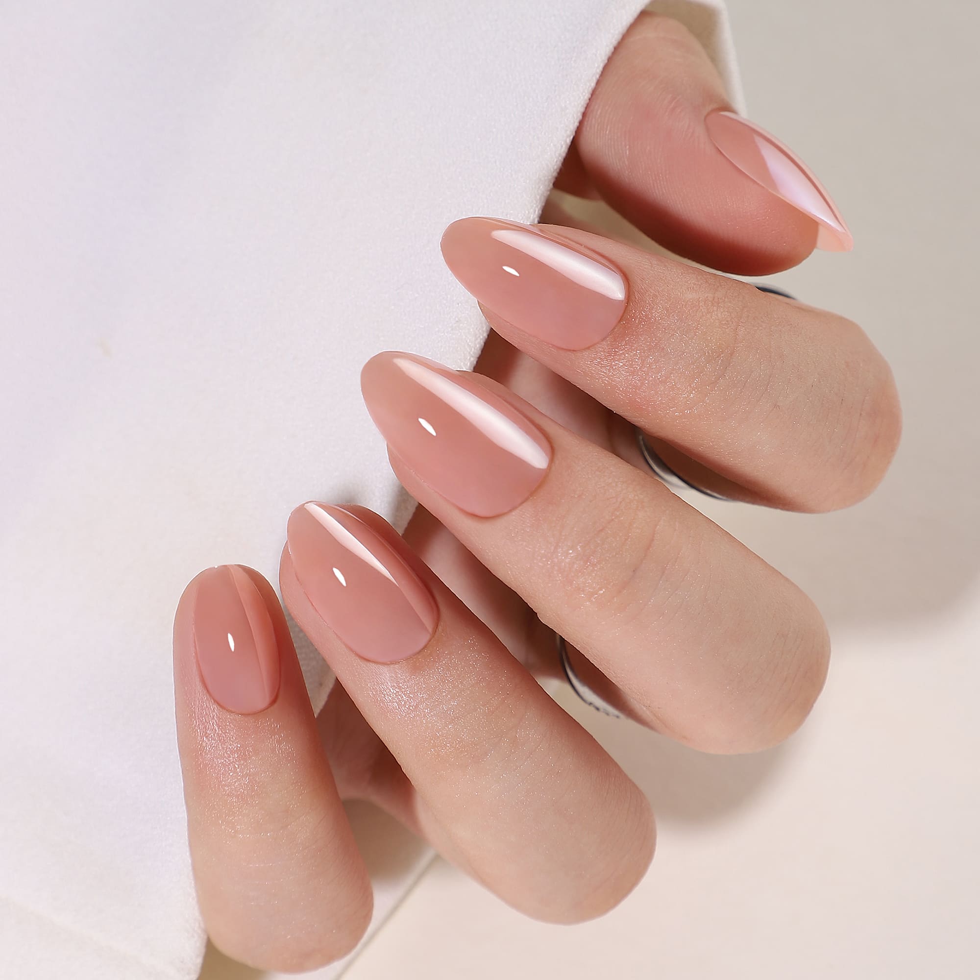 Prosecco - Short Almond - Pure Gel Press On
