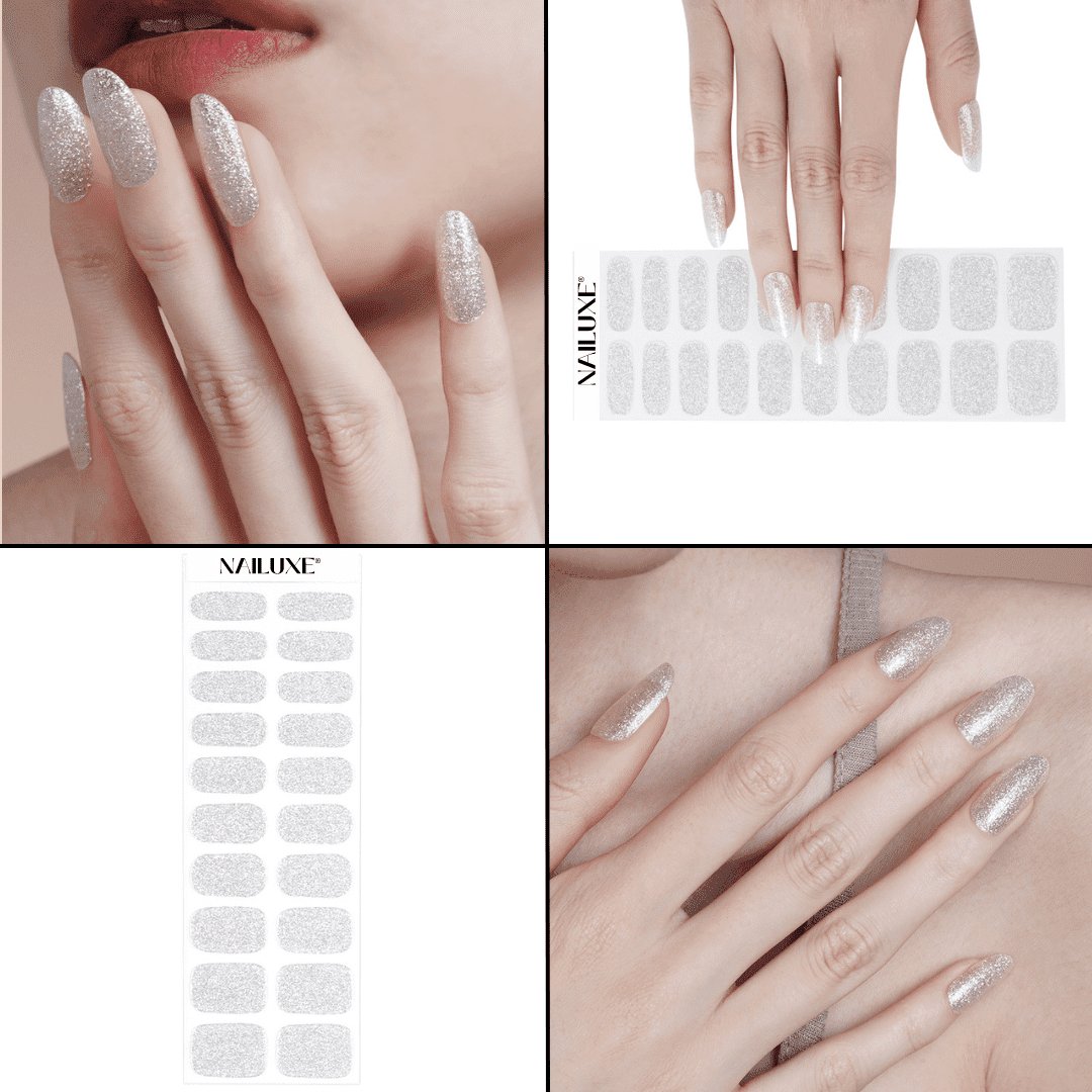 CHAMPAGNE GLITTER UV - NAILUXE