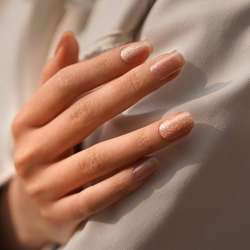 DESERT SAND GLITTER UV - NAILUXE