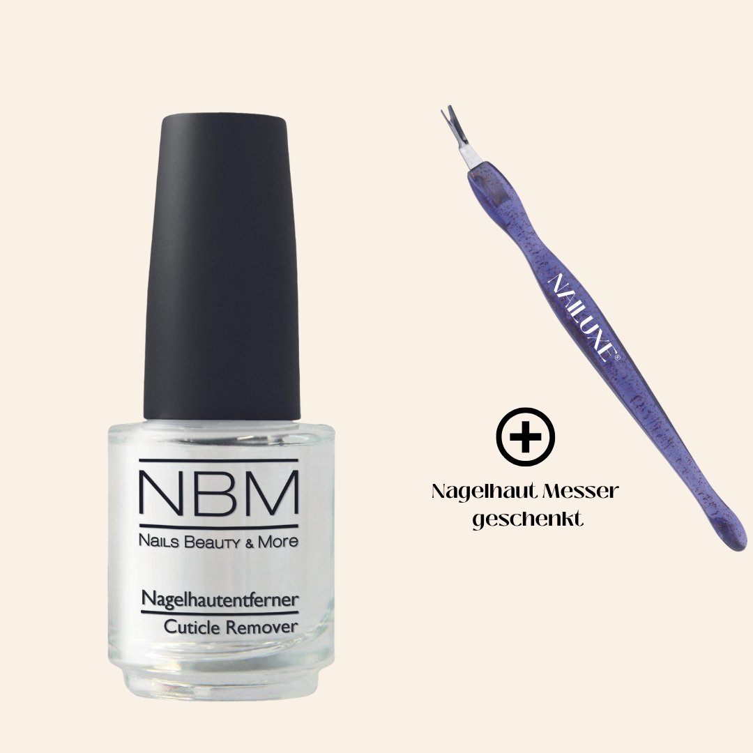 Nagelhautentferner + Nagelhaut Messer GRATIS - NAILUXE