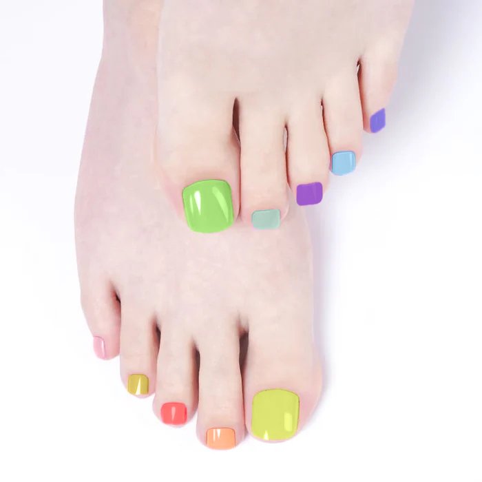 SUMMER SYMPHONY PEDI - NAILUXE